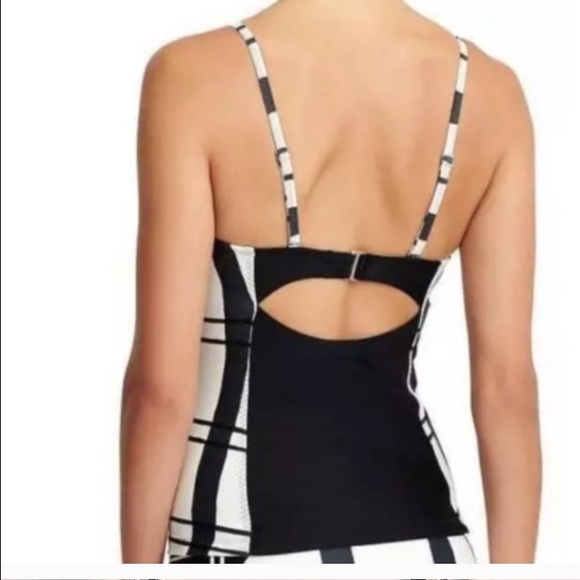 NWT Athleta Lanikai Tankini Top Black Swim 36B/C - Picture 3 of 10